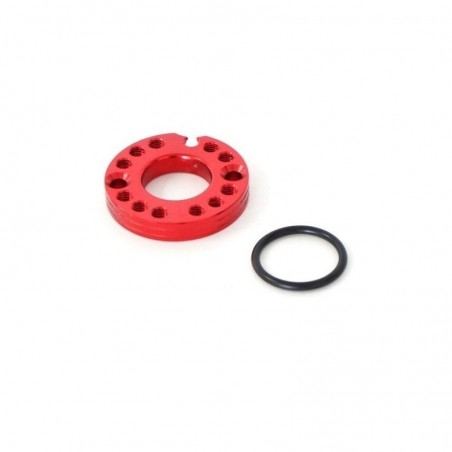 Carburettor Spinner Adjuster Plate - Red