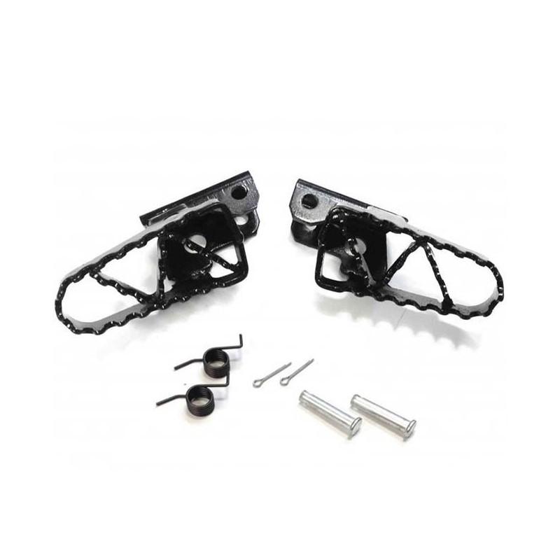 Footpegs - Steel Black