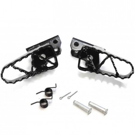 Footpegs - Steel Black