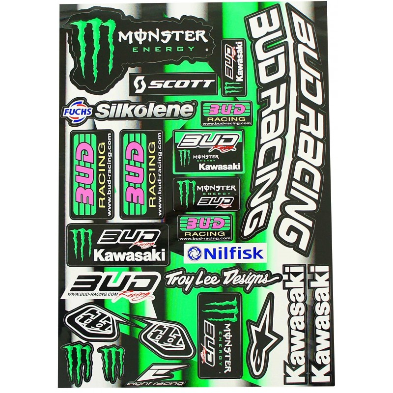Decal sheet - BUD Racing