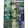 Decal sheet - BUD Racing