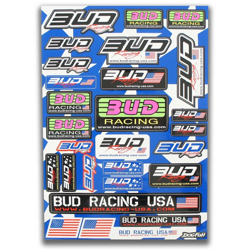 Decal sheet - BUD Racing