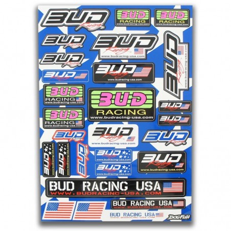 Decal sheet - BUD Racing