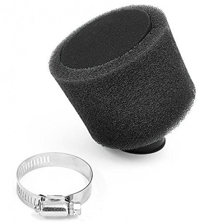 Air filter Double foam Black ø38mm