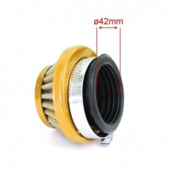 Air filter Mini Moto ø42mm - Gold