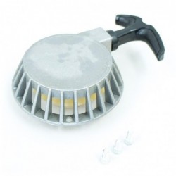 Puxador T1 Curto - Preto / Cinza