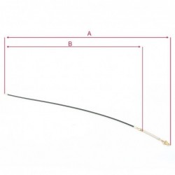 Front drum brake cable