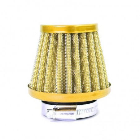 Air filter steel Gold - ø38mm
