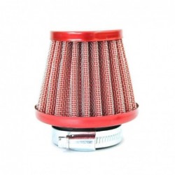Air filter steel Red - ø38mm