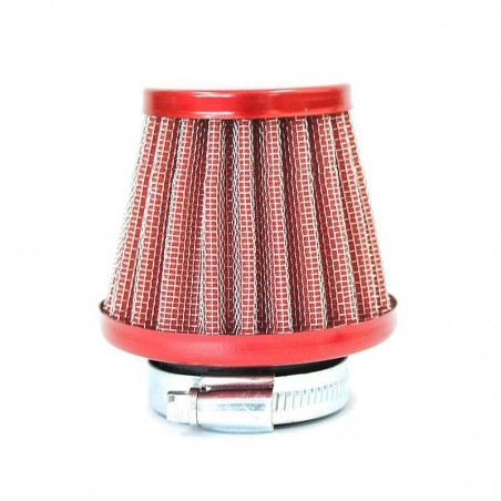 Air filter steel Red - ø38mm