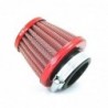 Air filter steel Red - ø38mm