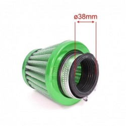 Air filter steel Green - ø38mm