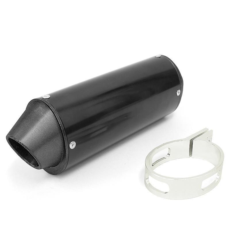 Exhaust Muffler Racing Black