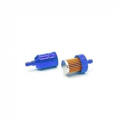 Fuel filter aluminum - Blue