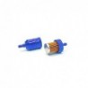 Fuel filter aluminum - Blue