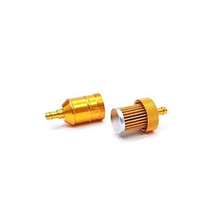 Fuel filter aluminum - Gold