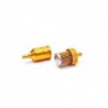 Fuel filter aluminum - Gold