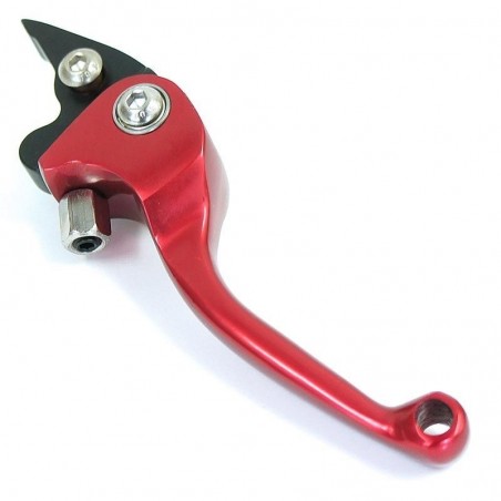 Brake Lever aluminium - Black / Red