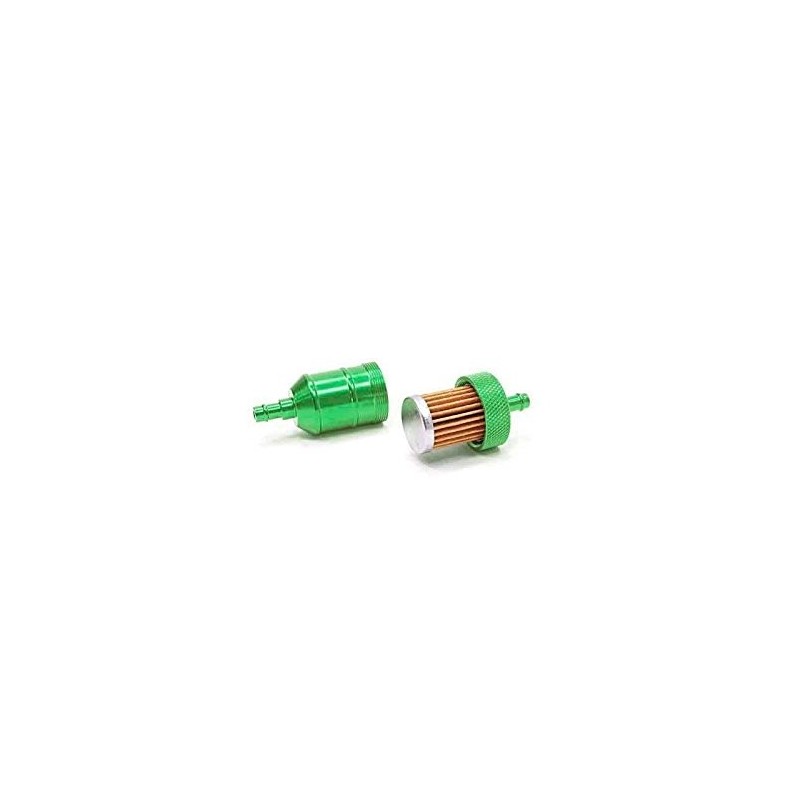 Fuel filter aluminum - Green
