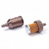 Fuel filter aluminum - Brown