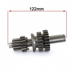 Pit bike Gear - main shaft-LIFAN - 122mm ø12mm ø17mm Dirt Bike Mini Moto Cross
