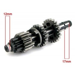 Pit bike Gear - main shaft...