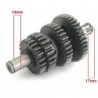Pit bike Gear - countershaft LIFAN - 132mm ø14mm ø17mm Dirt Bike Mini Moto Cross