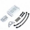 Pit bike Oil Cooler Kit - Chrome Dirt Bike Mini Moto Cross
