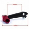 Gear Lever Aluminum Short - Black / Red