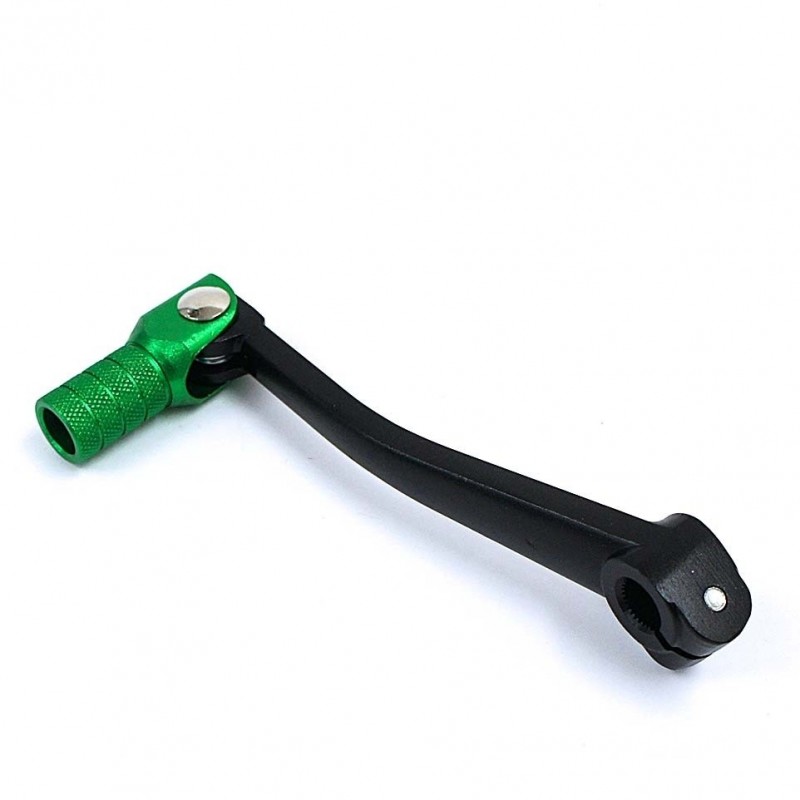 Gear Lever Aluminum - Black / Green