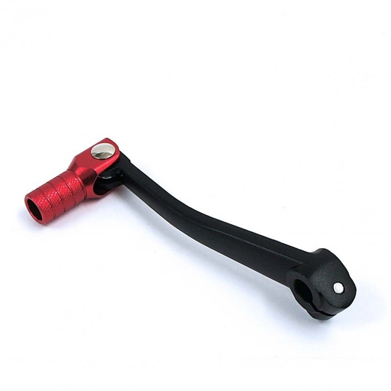 Gear Lever Aluminum - Black / Red