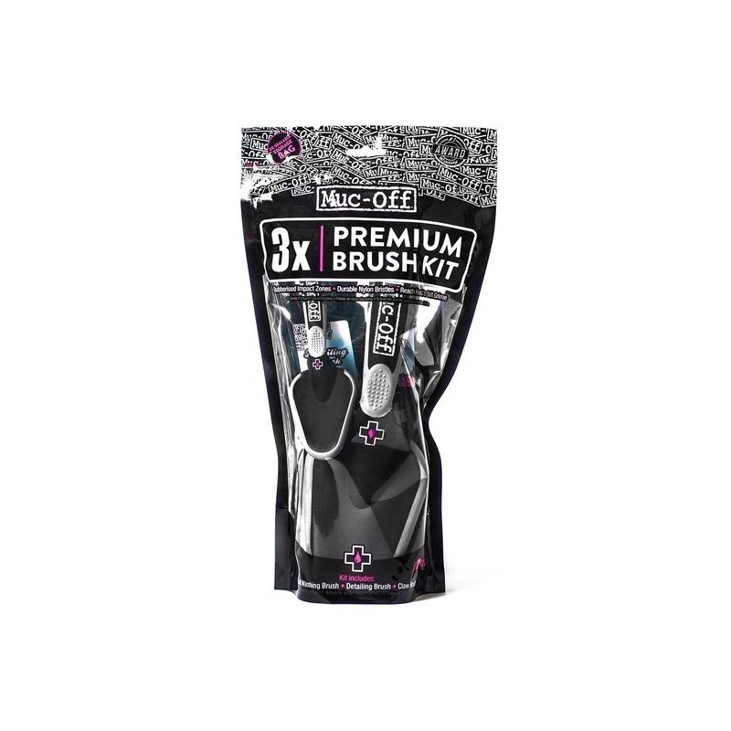 Pack of 3 brushes MUC-OFF