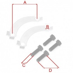 Sprocket Bolt Locking Plate Kit