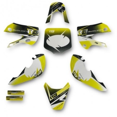 KLX110 Decor Kit RS - Yellow