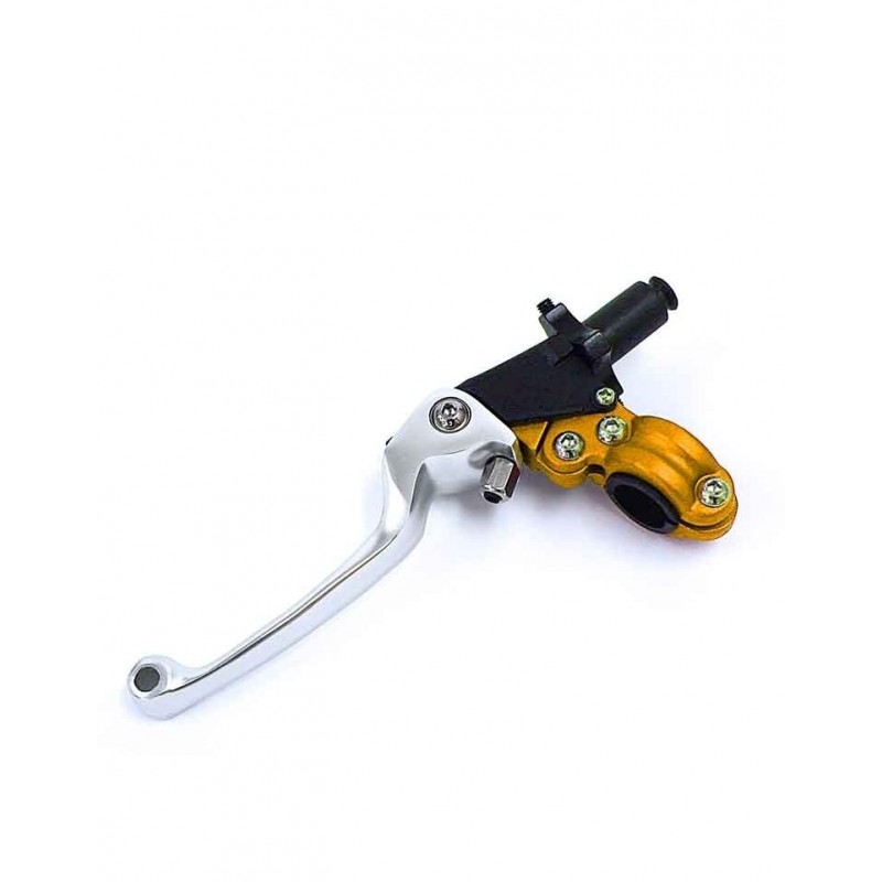 Clutch Lever aluminium forged - Gold