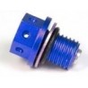 Pit bike Drain magnetic plugs table CNC Blue Dirt Bike Mini Moto Cross