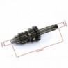 Pit bike Transmission drive shaft YX 150cc / 160cc (1P60) Dirt Bike Mini Moto Cross