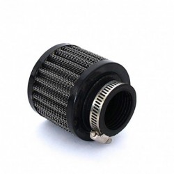 Air filter steel Black - ø38mm