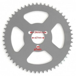 Sprocket TF8 ø27mm - 44 teeth