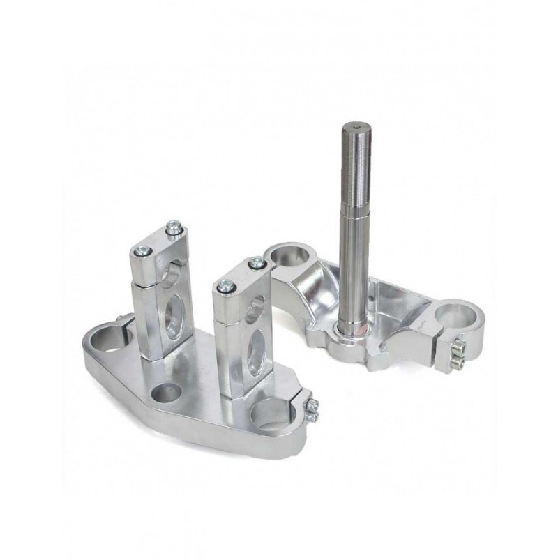 Triple clamp set Aluminium - ø33mm