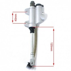 Braking system rear axle ø15mm - grey