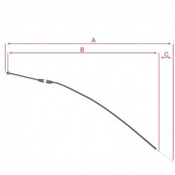 Cabo Acelerador 840mm - Mini Moto 4