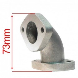 Intake manifold - ø28mm - coudée 45° XY-08