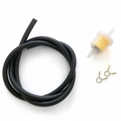 Fuel hose + filter - Black