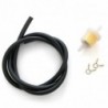 Fuel hose + filter - Black