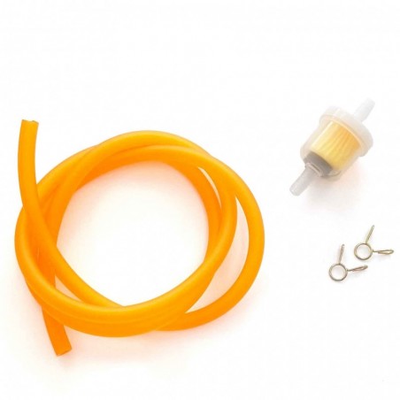 Tubo Combustível + Filtro - Laranja