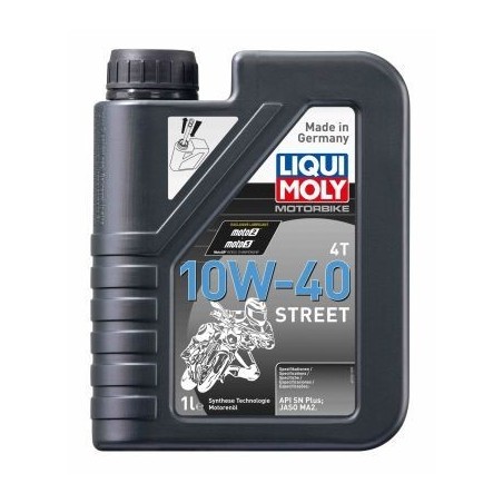 OLEO LIQUI MOLY 10W40 4T - Sintético - 1 Litro