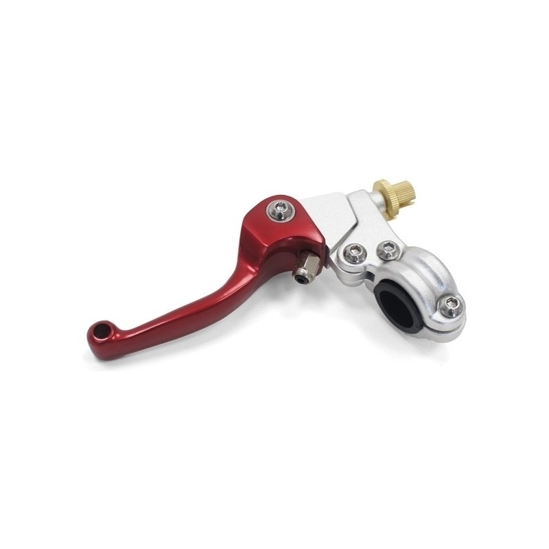 Clutch Lever aluminium - Grey / Red