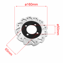 Brake disc ø160x51mm