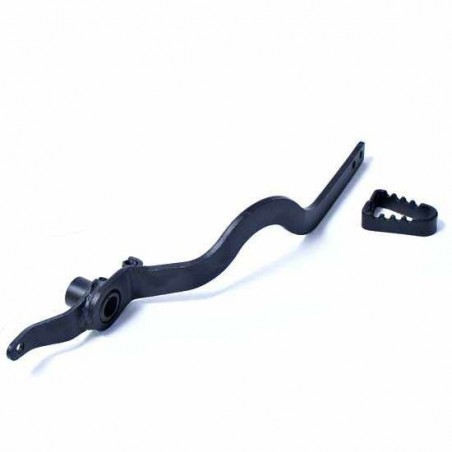 Brake pedal passage above